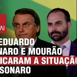 Como Eduardo Bolsonaro e MOURÃO complicaram a situação de BOLSONARO